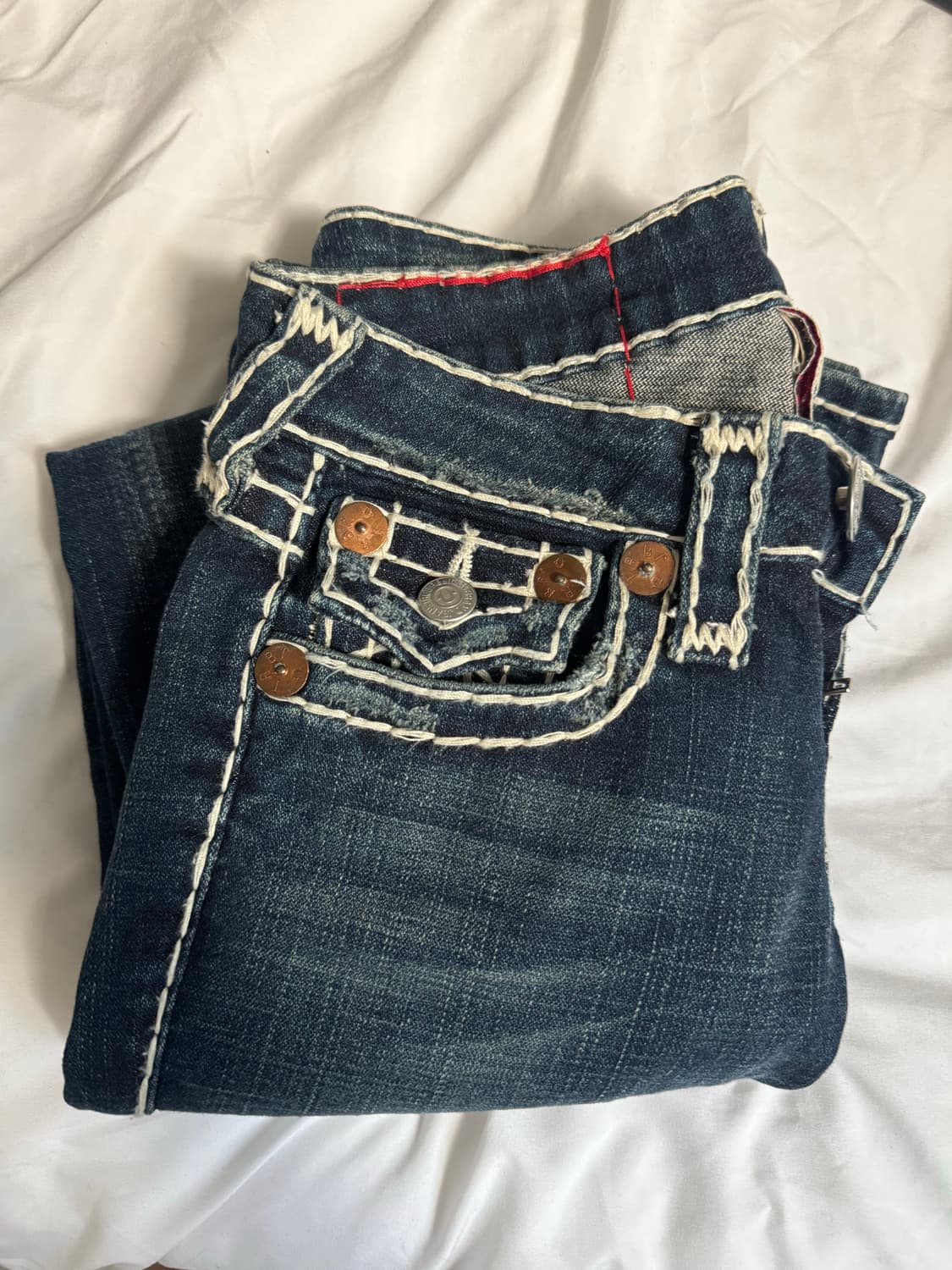 트루릴리젼 슈퍼티 부츠컷 진청 24 상품이미지3