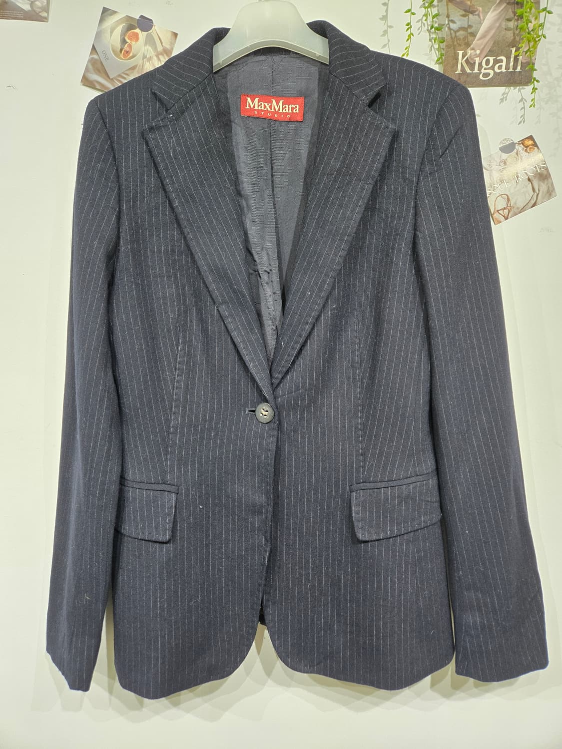 막스마라 스트라이프 여성 정장 자켓 상품이미지3