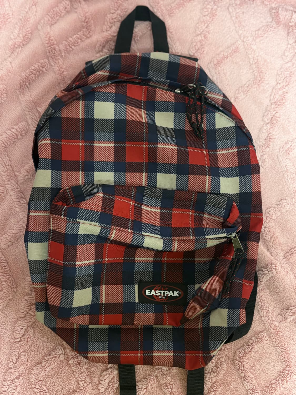 이스트팩 체크 백팩 가방 모리걸 y2k 상품이미지1