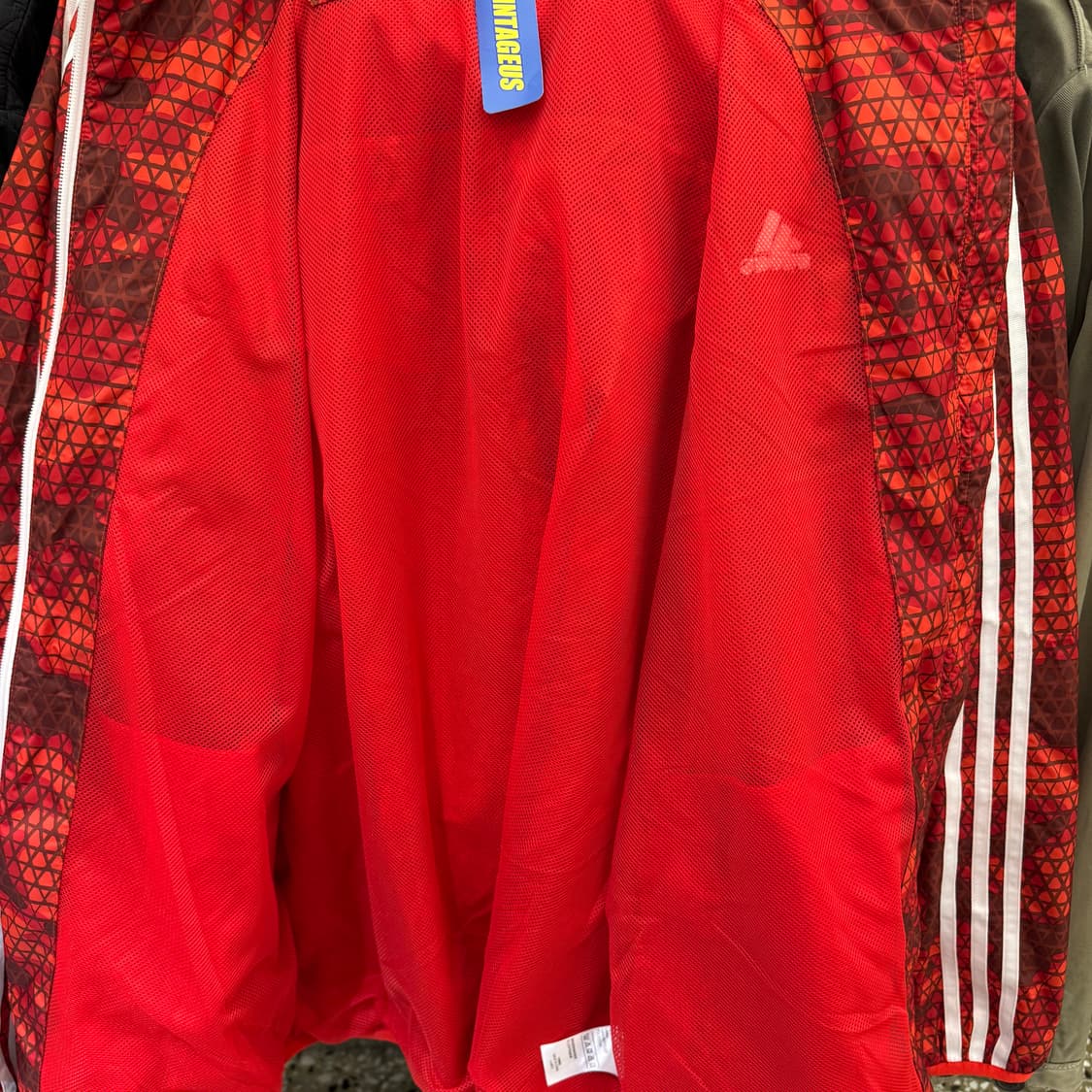 아디다스 클라이마스톰 카모 바람막이 상품이미지9