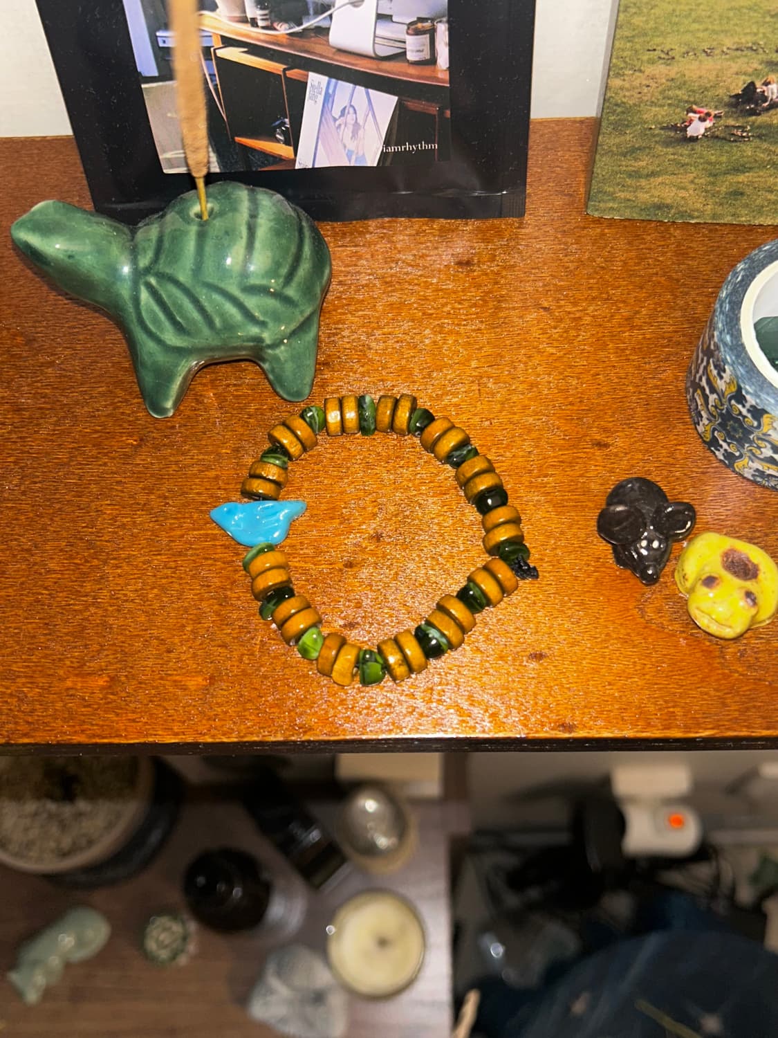 [핸드메이드] • 팔찌 • 새파란 침묵 상품이미지2