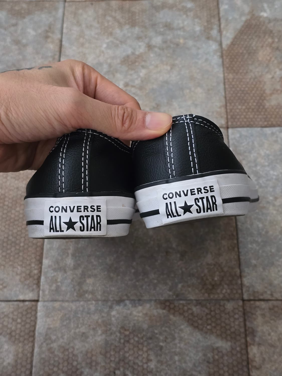 (245)컨버스 척테일러 올스타 로우 레더 상품이미지9