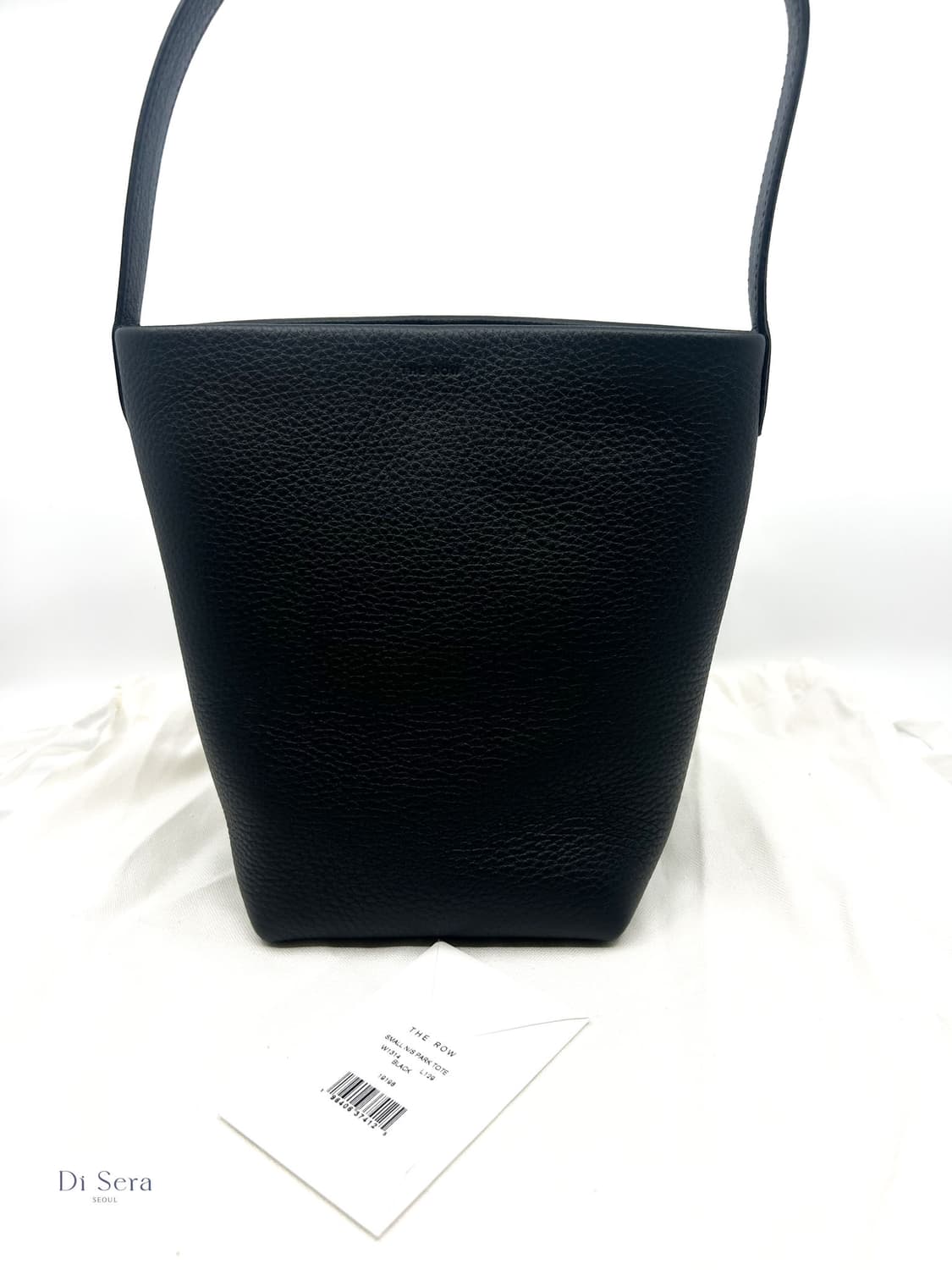 더로우 파크백 스몰 블랙 음각로고 W1314L129 BLK 상품이미지1