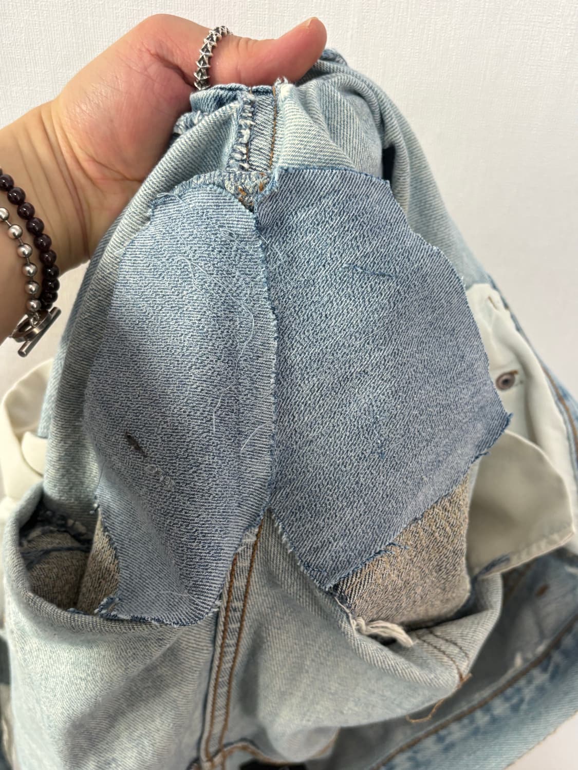 [33] DIOR 06 CRASH DENIM PANTS 상품이미지4