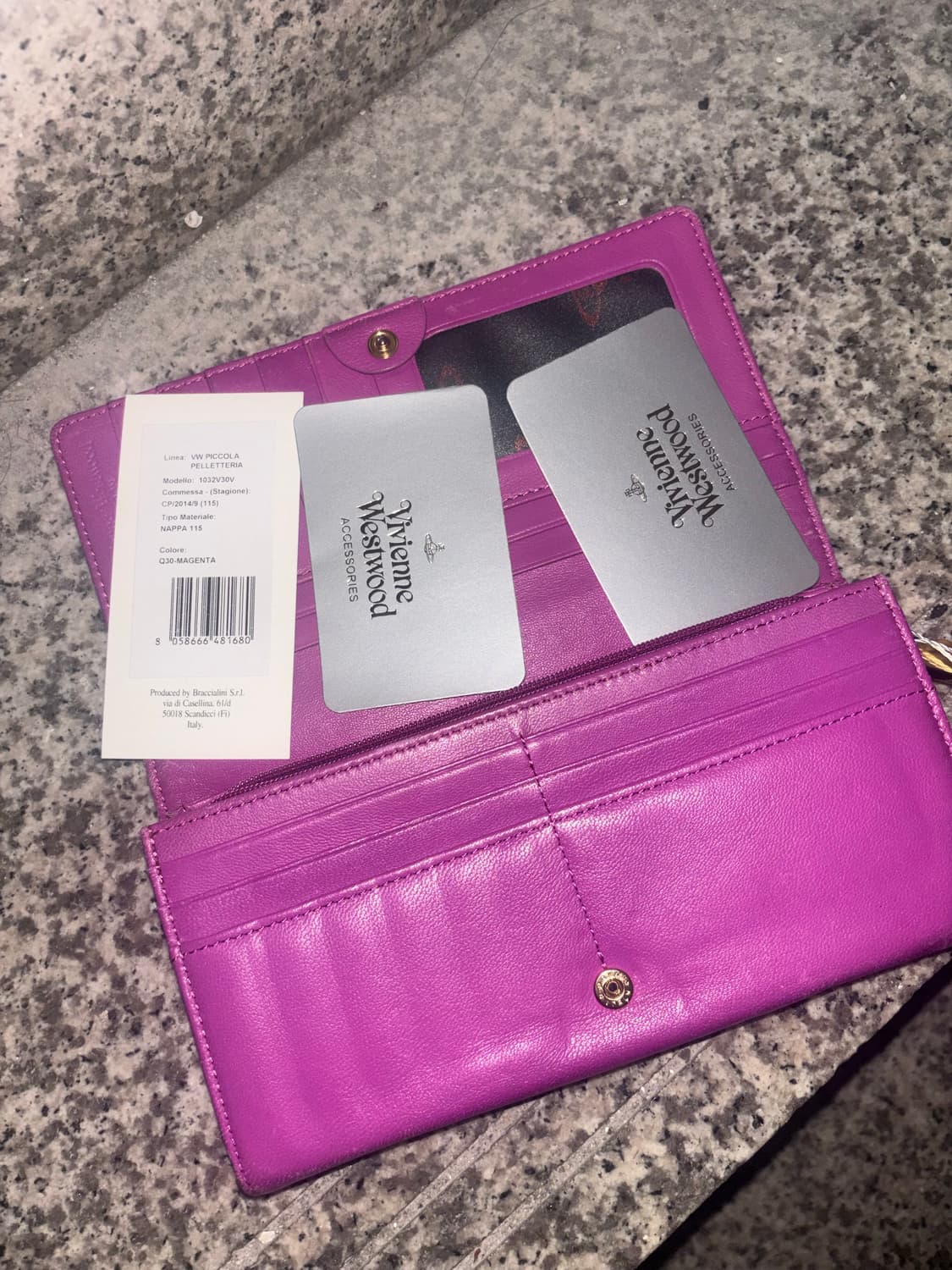 Vivienne Westwood Orb Leather  Wallet 상품이미지4