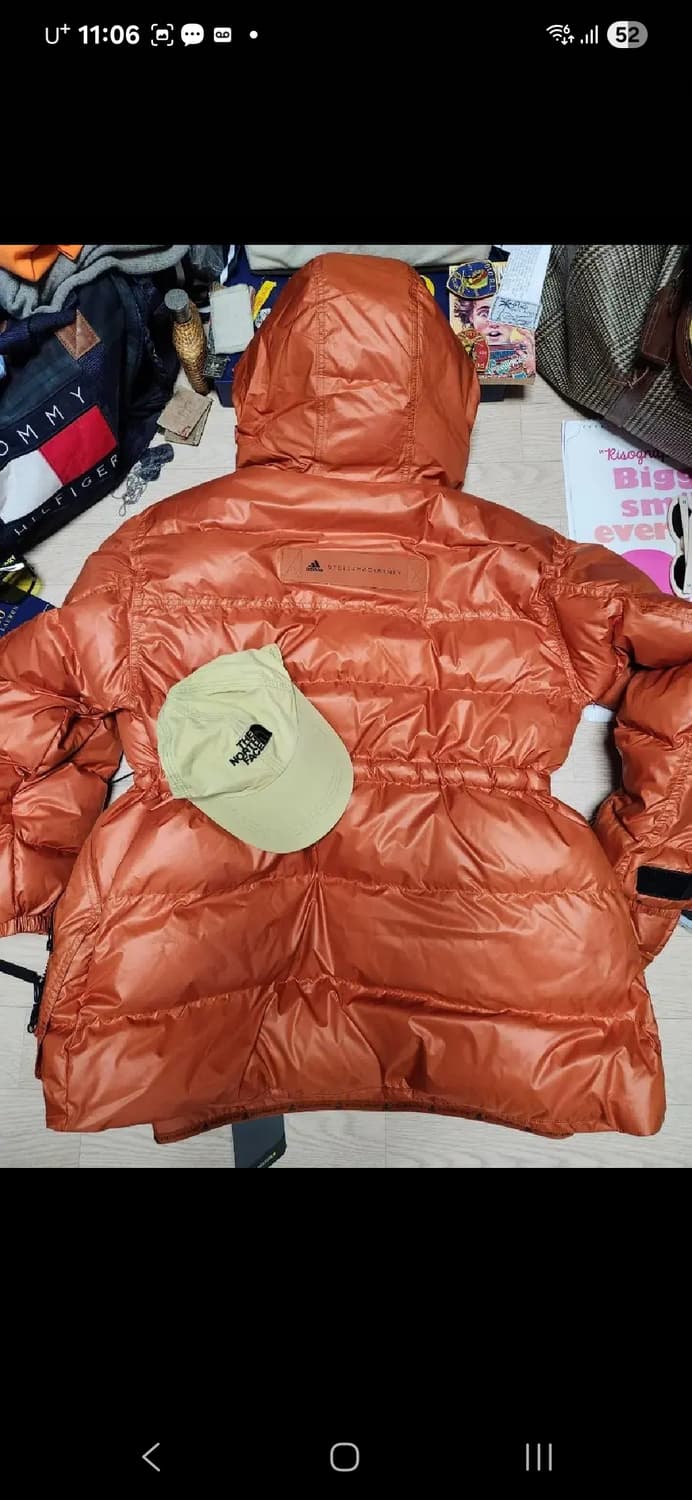 (새상품)ADIDAS .스텔라 맥 브릭 패딩 (패딩 조끼 탈착)헤비다운 상품이미지4