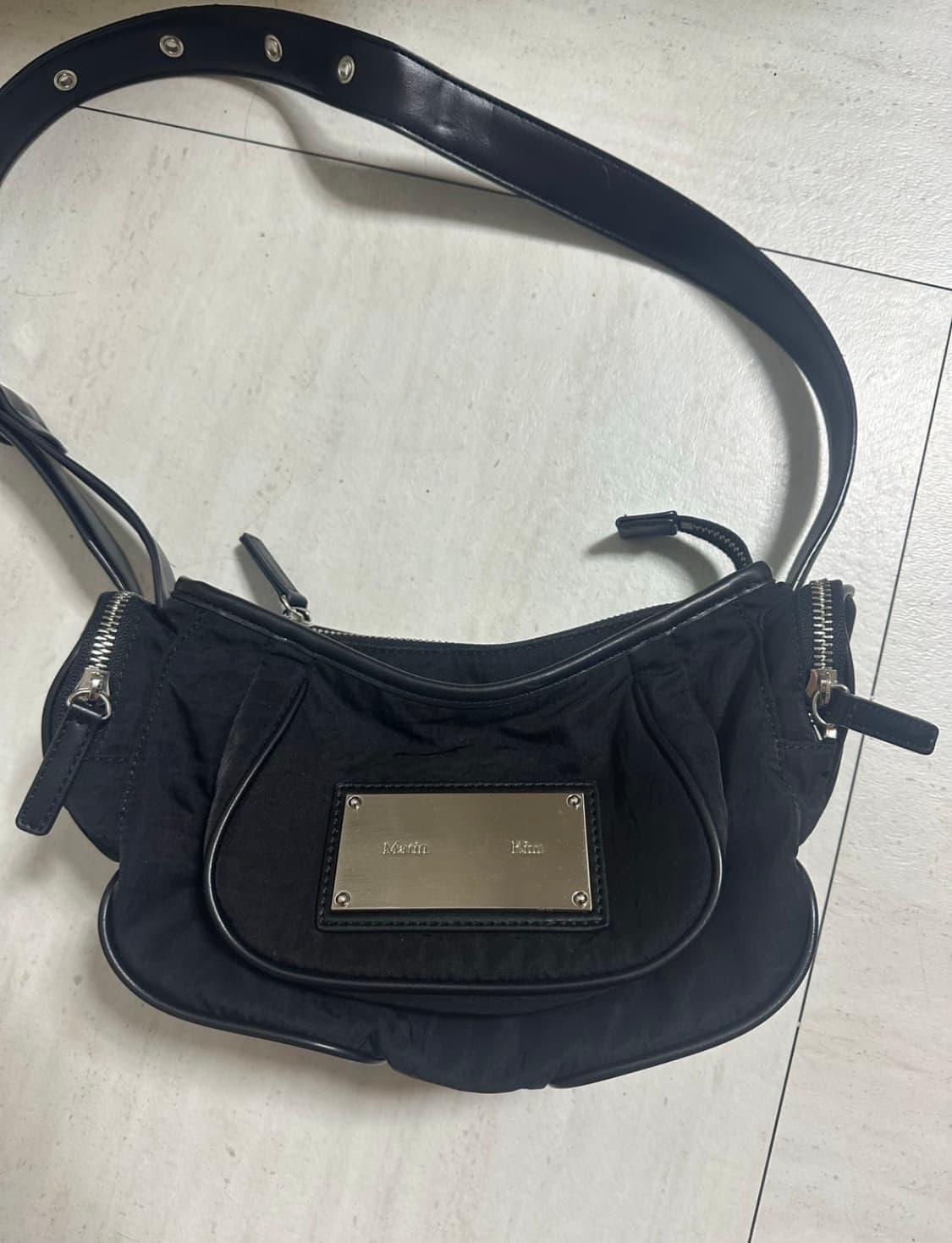 마뗑킴 마들렌백 블랙 상품이미지2