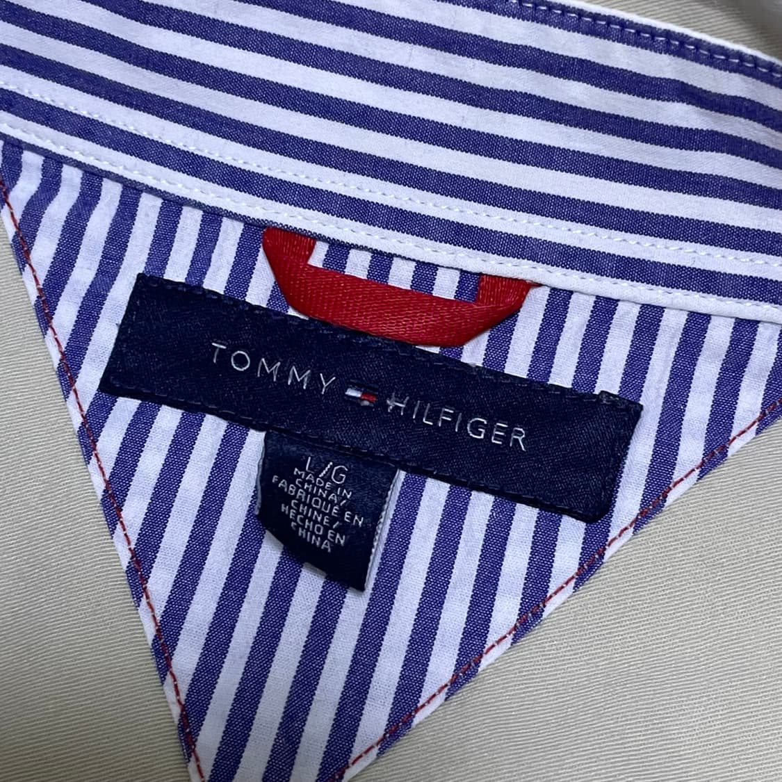 TOMMY 타미힐피거 라이트베이지 셔츠 상품이미지7