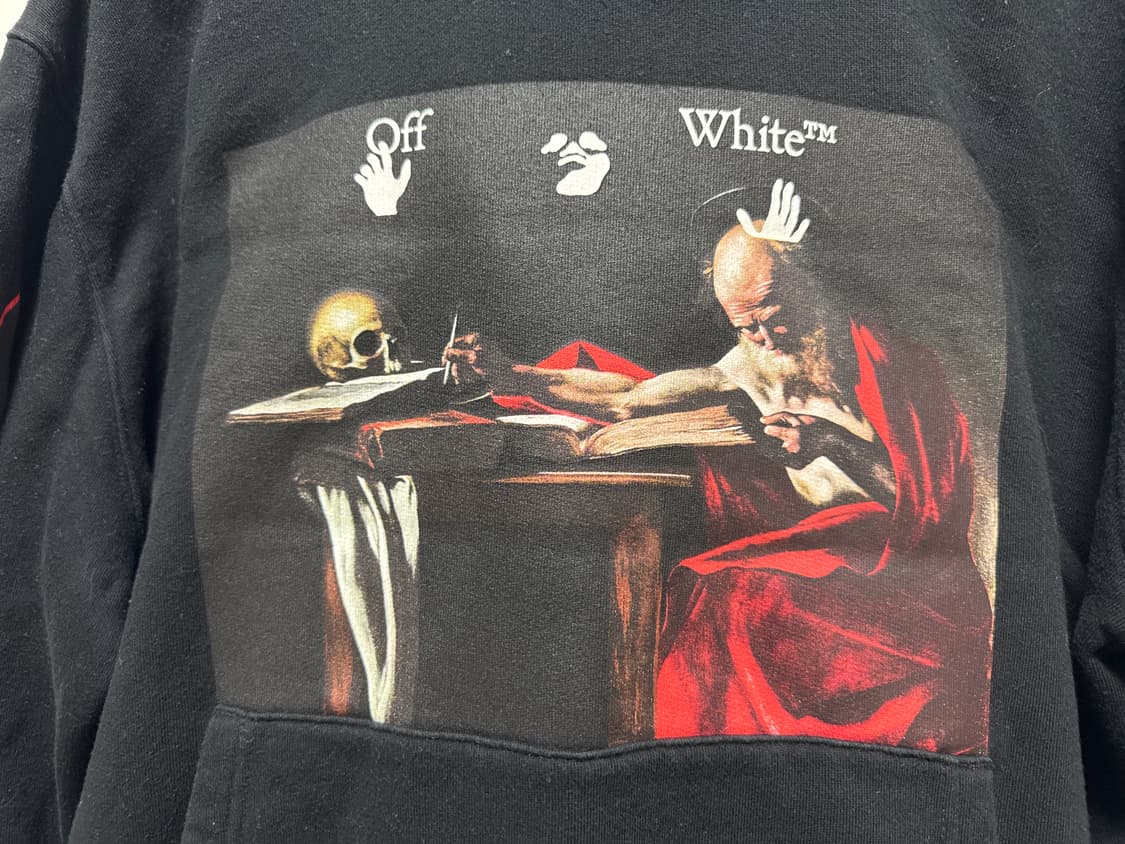 OFF WHITE 오프화이트 카라바지오 애로우 슬림 후드 상품이미지3