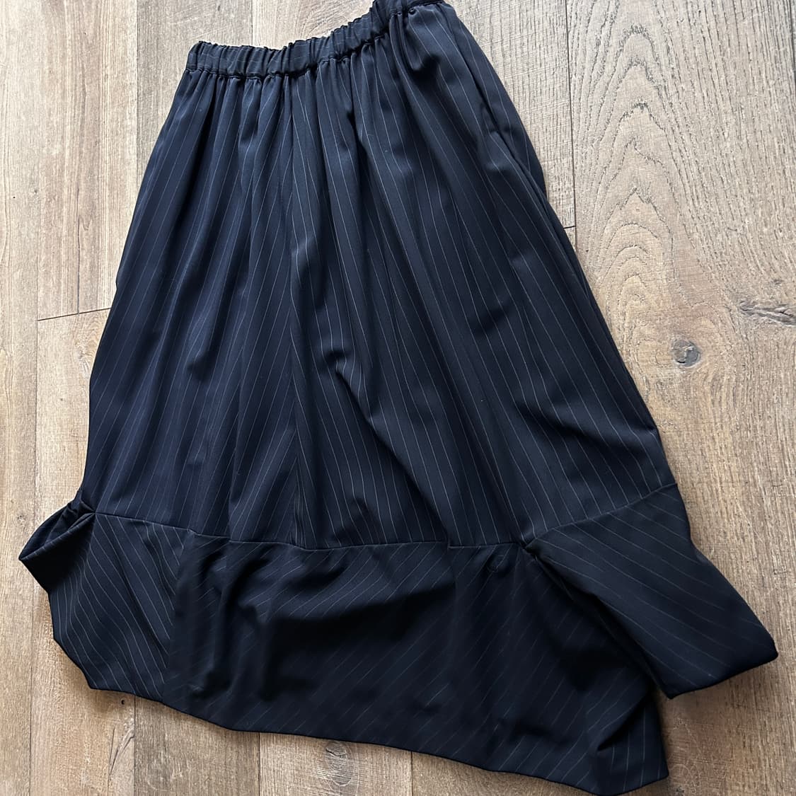 Stripe Bottom Detail Skirt 상품이미지7