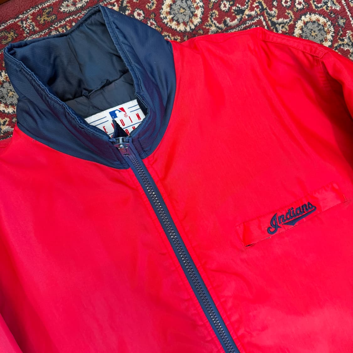 90s Pro Player 클리브랜드 인디언스 더그아웃 자켓 [110] 상품이미지2