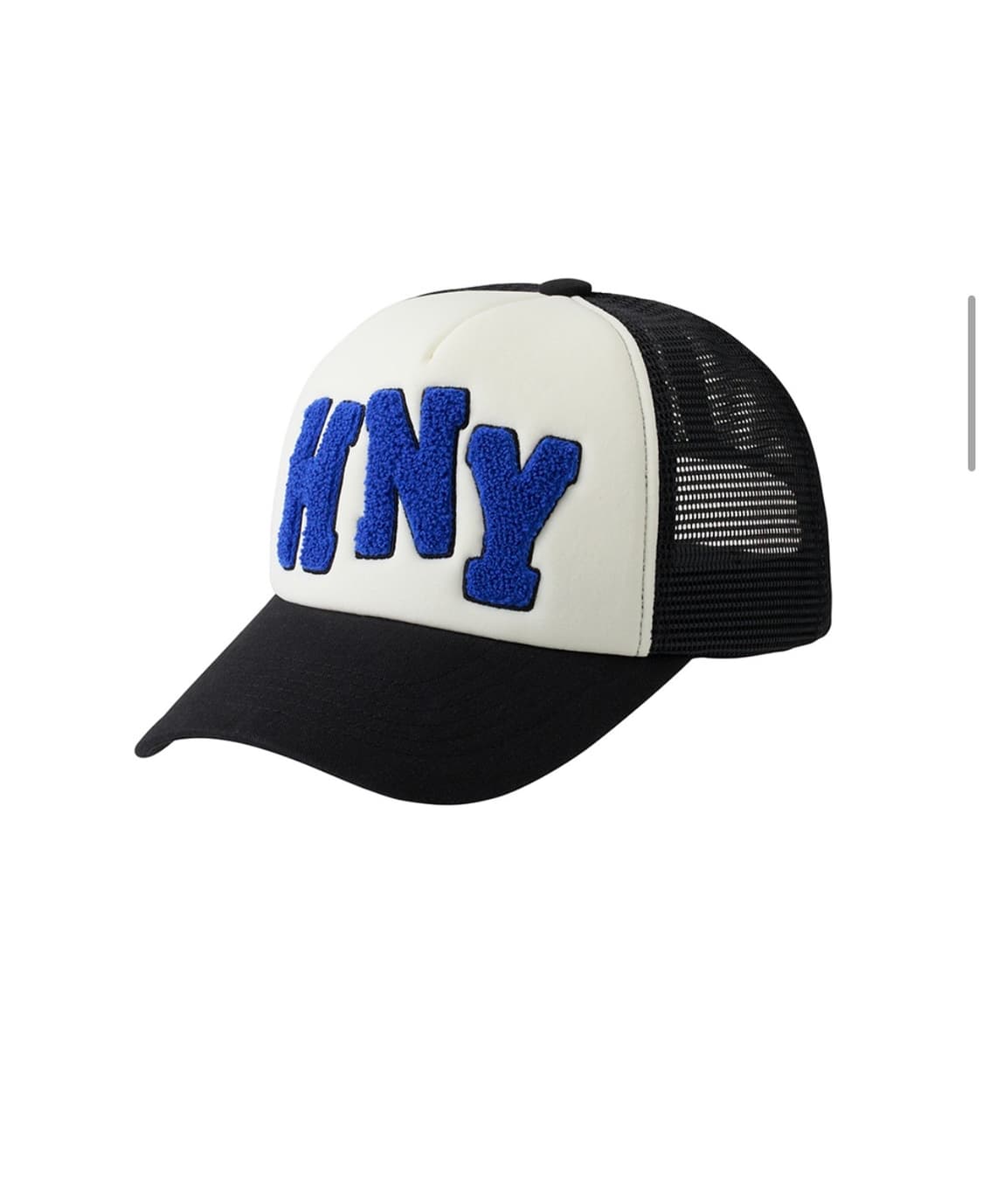 허니스쿱하우스 HNY 로고 트러커 캡 블랙 상품이미지4