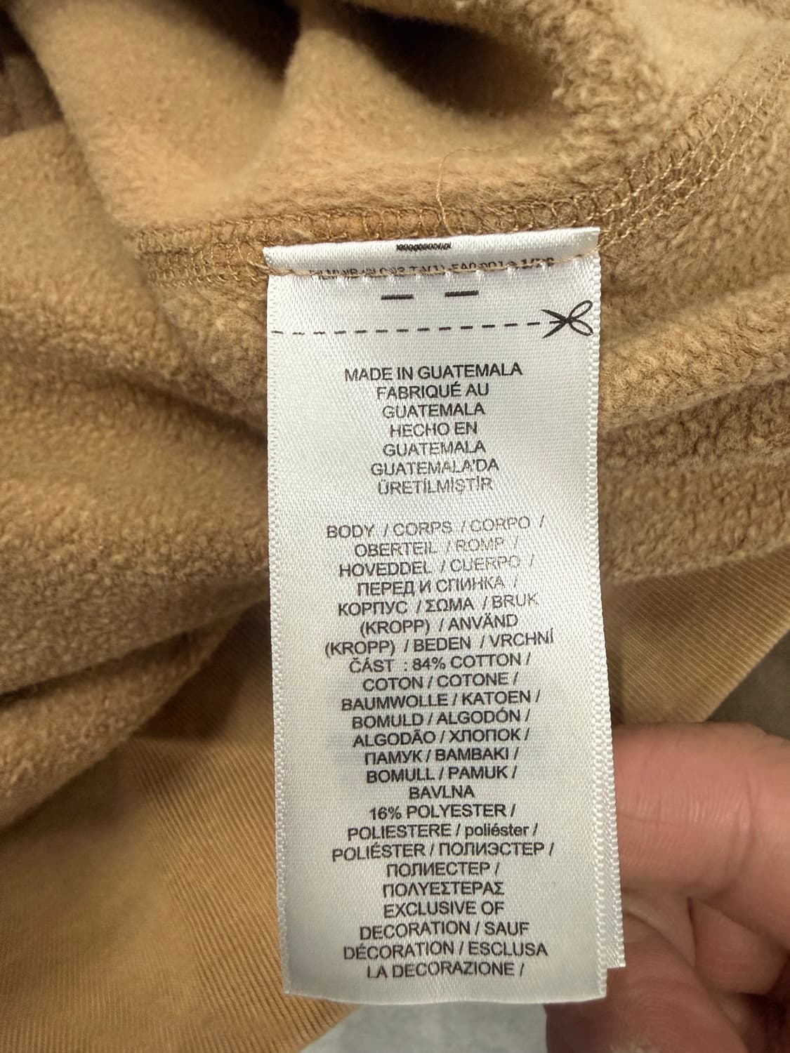 폴로 데님엔서플라이 카모 후드티 상품이미지5