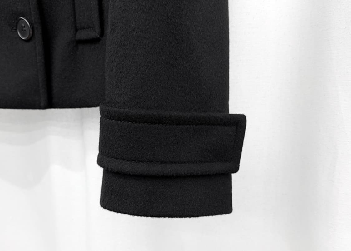 준지 24FW 더블 브레스티드 캐시미어 크롭 자켓 상품이미지6