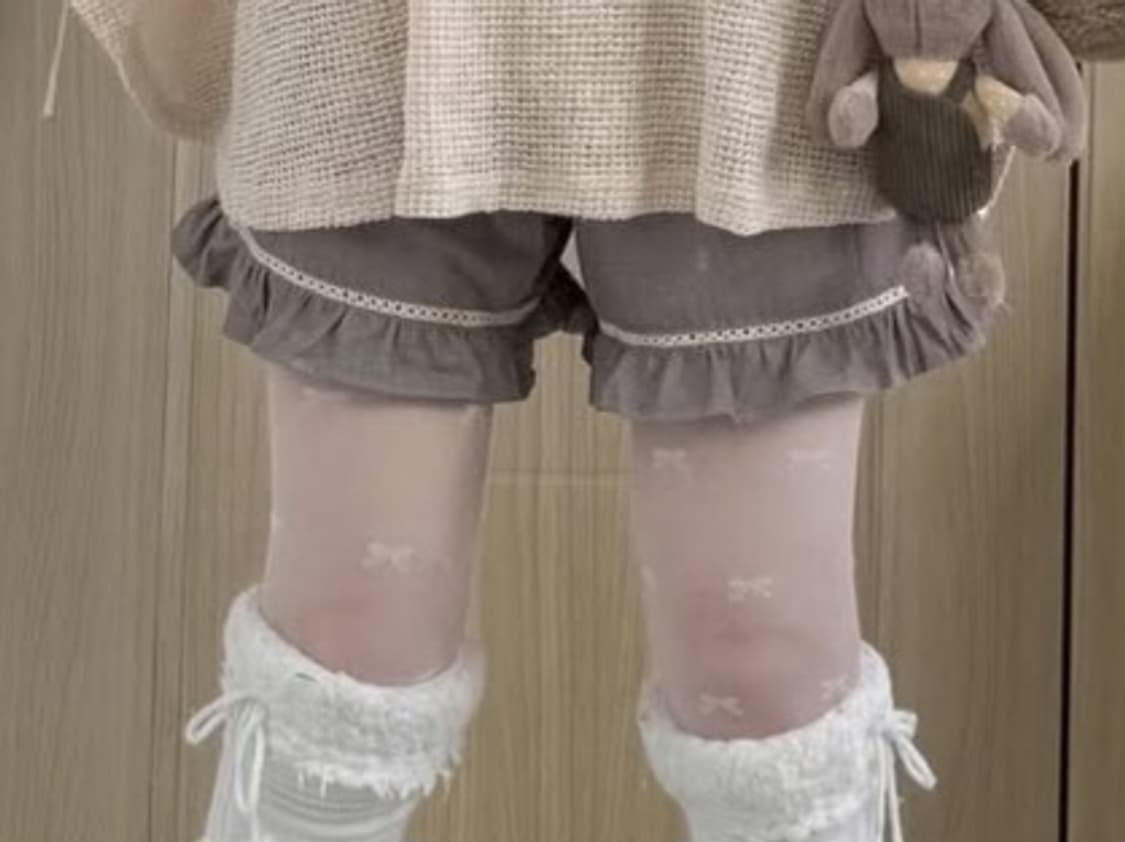 빈티지 모리걸 반바지 / 몽글 모리노가토 마루 카모메산장 카메 카라하나 상품이미지7