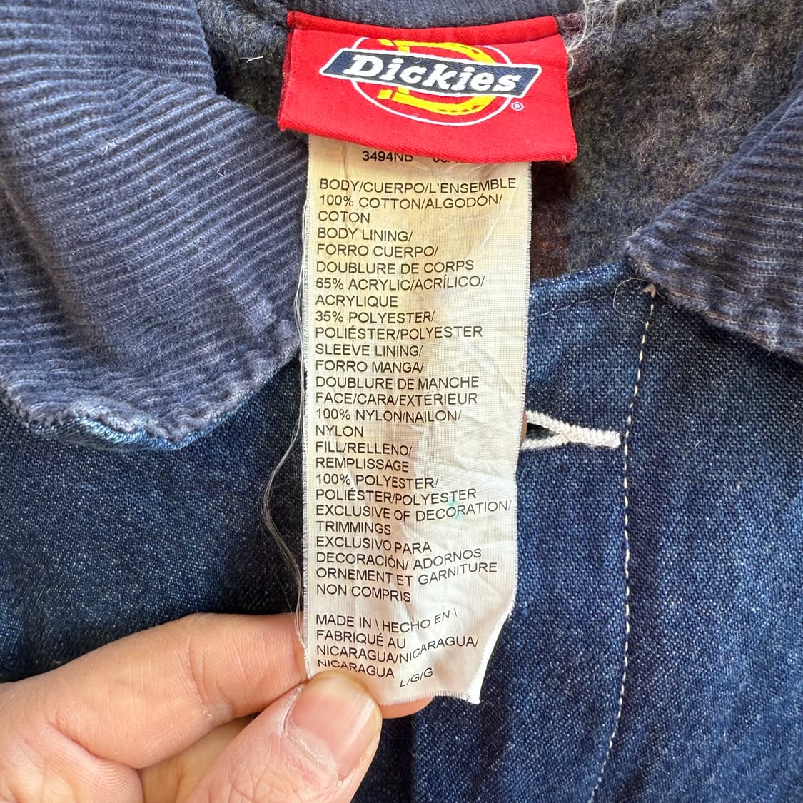 디키즈 데님 초어자켓 상품이미지5