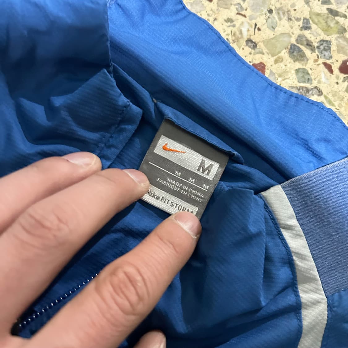 나이키(NIKE)블루 토탈 90바람막이 자켓 상품이미지4