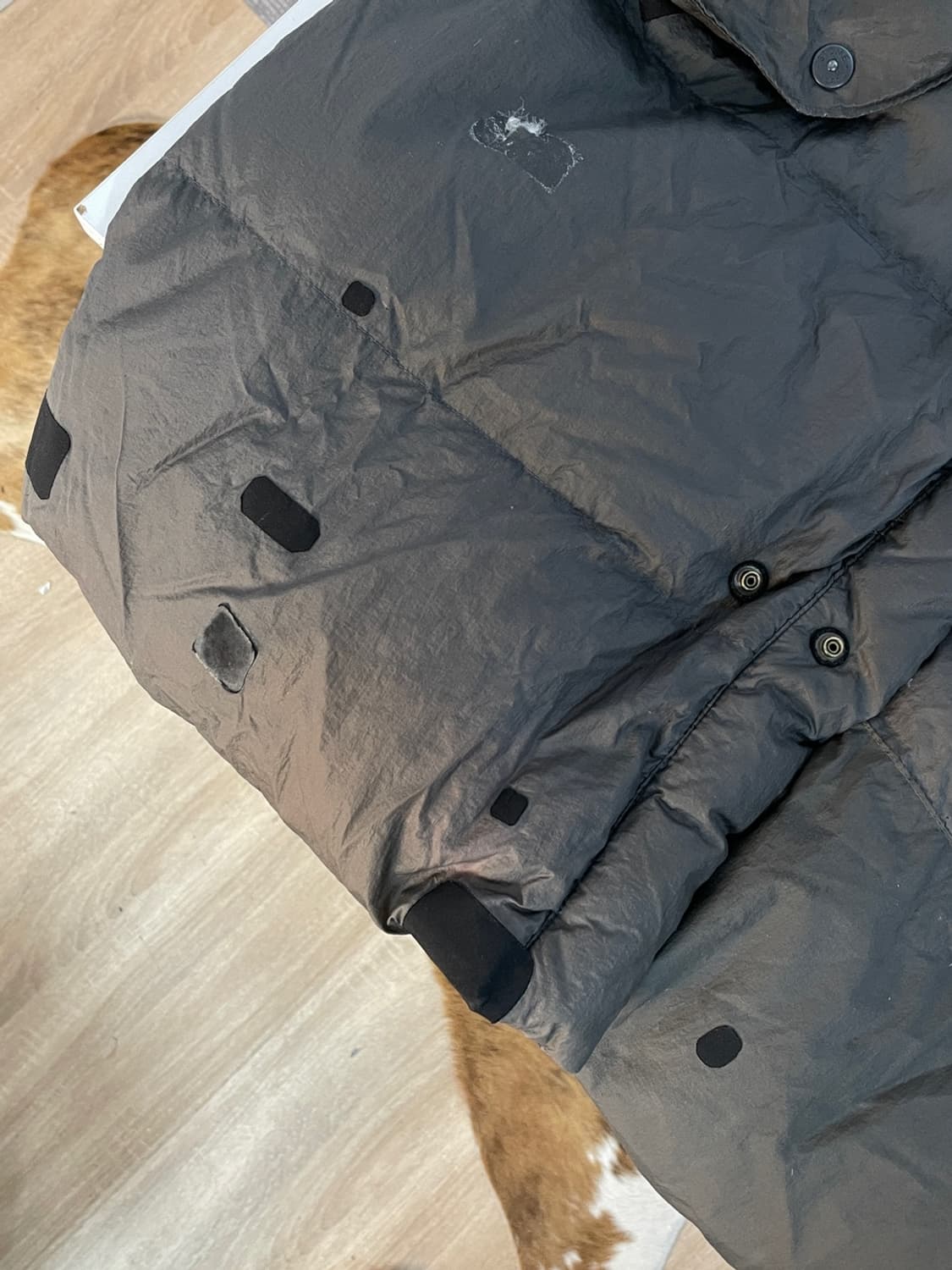 올드 스톤 아일랜드 크링클랩스 패딩  상품이미지4