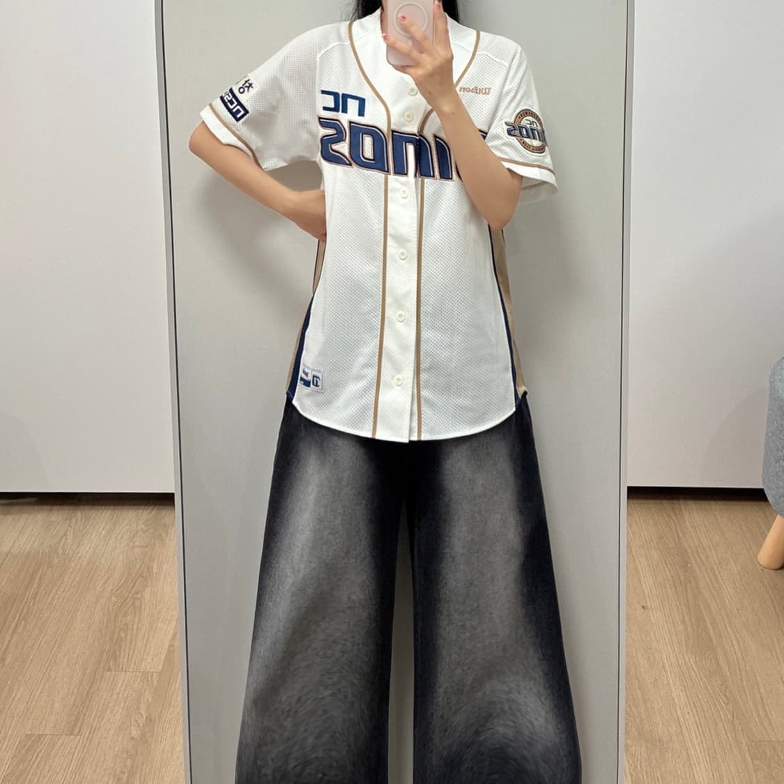 NC다이노스 박민우 마킹 어센틱 야구 유니폼 상품이미지1