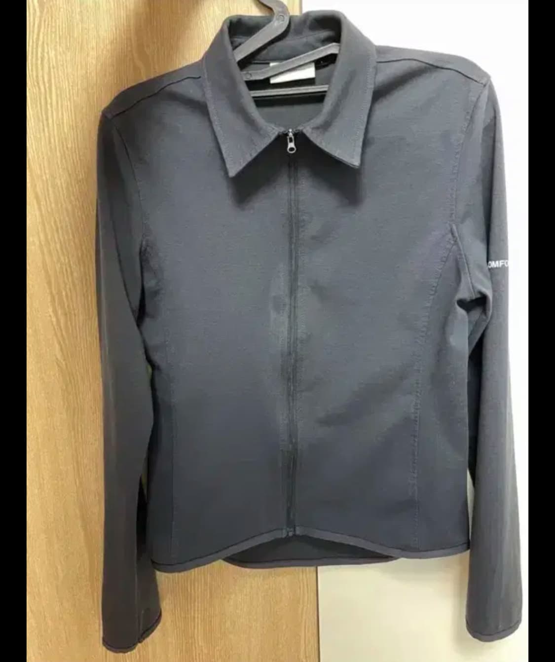 지초이 23-002 zip shirt graphite 1 상품이미지5