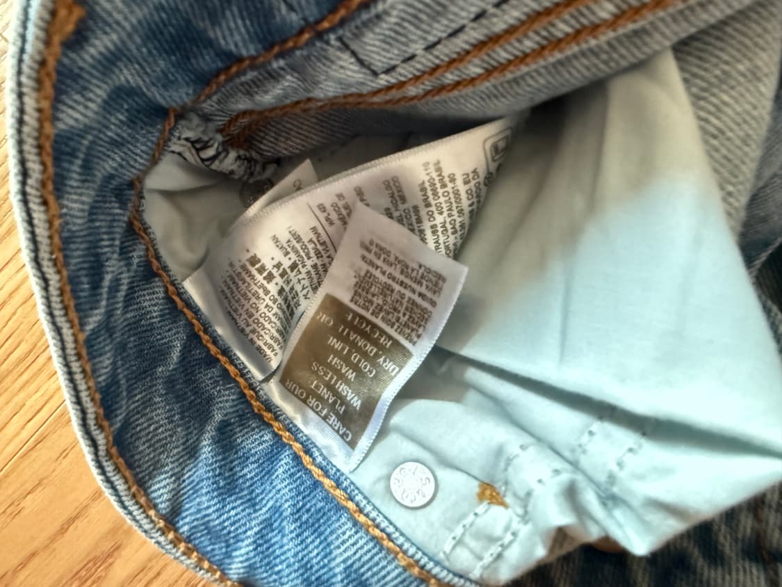 리바이스 로우 루즈 진 26 상품이미지7