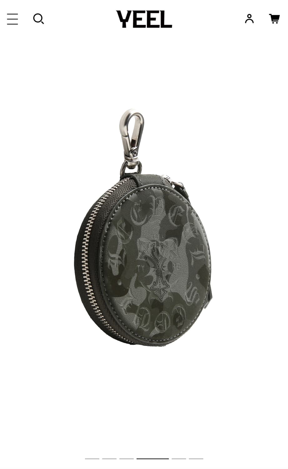 YEEL 트리플 키링 지갑 세트 카키 상품이미지4