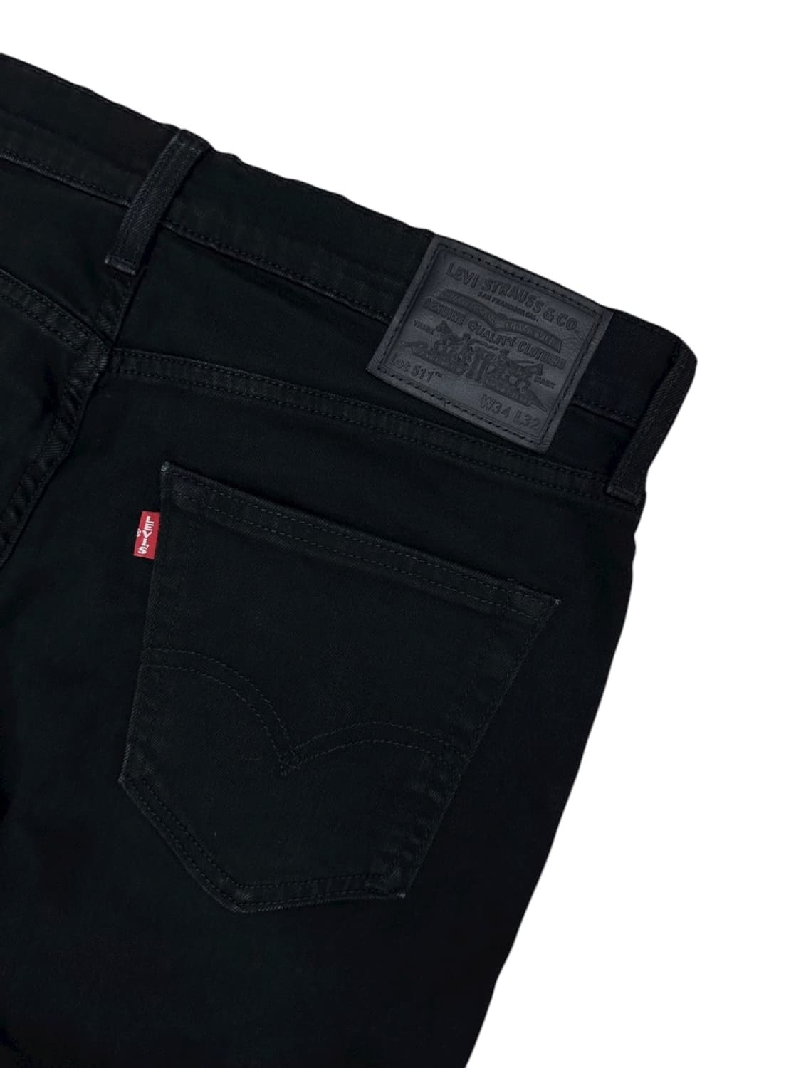 리바이스 511 블랙데님 (34,가죽패치) 상품이미지6