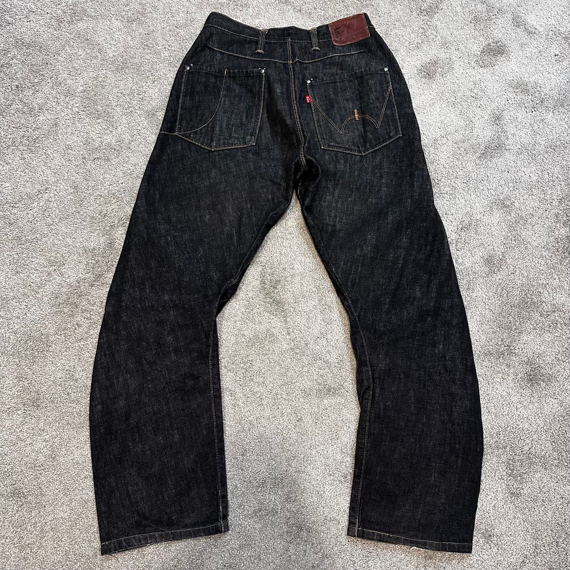 에드윈 E-FUNCTION 엔지니어드 흑청 데님 팬츠(30) 상품이미지7