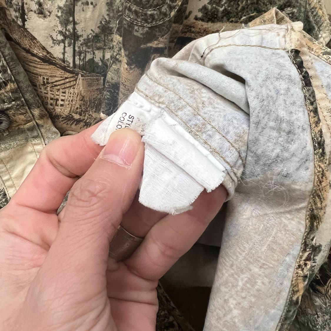 Red Head 사파리 빈티지 긴팔 셔츠 남방 2XL 상품이미지4