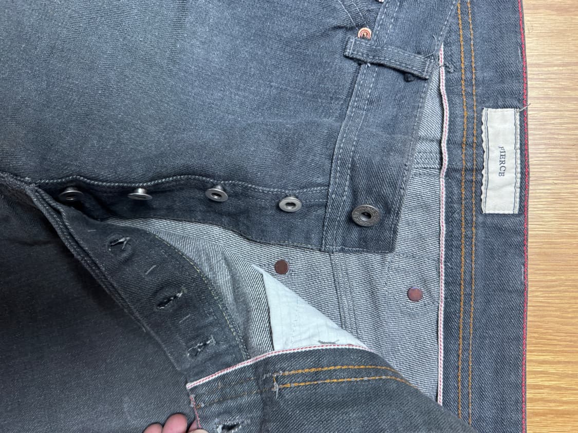 피어스 컬러러 워크팬츠 L 블랙아웃 상품이미지3