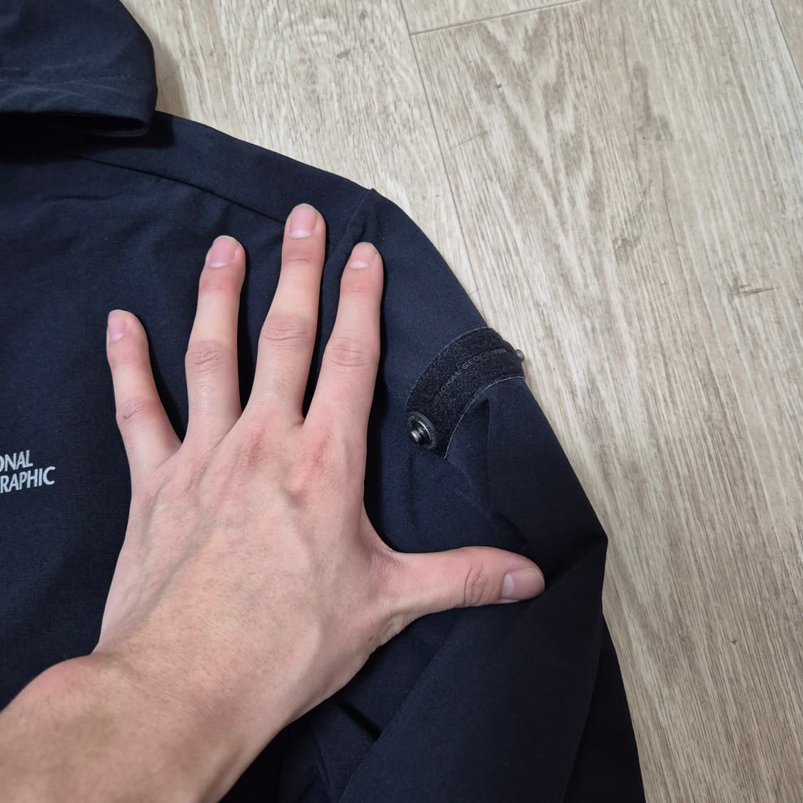 내셔널지오그래픽 사이드와펜 후드 바람막이 집업자켓 상품이미지4