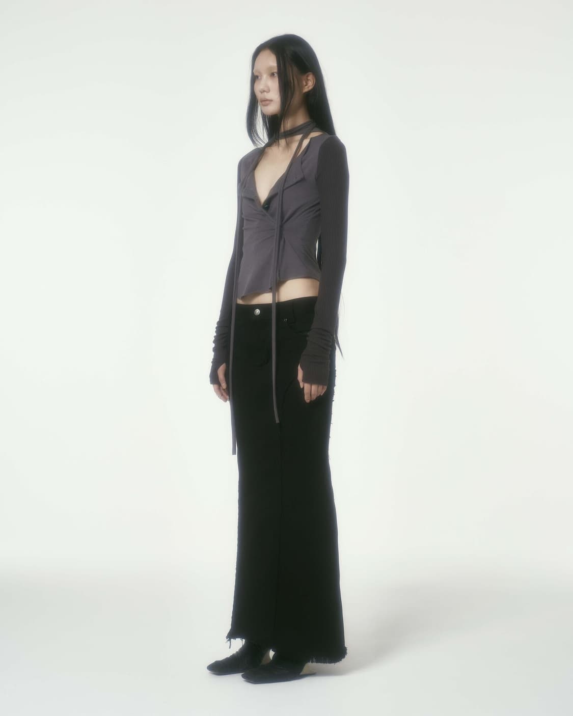 Bonnae Washed denim skirt 상품이미지2