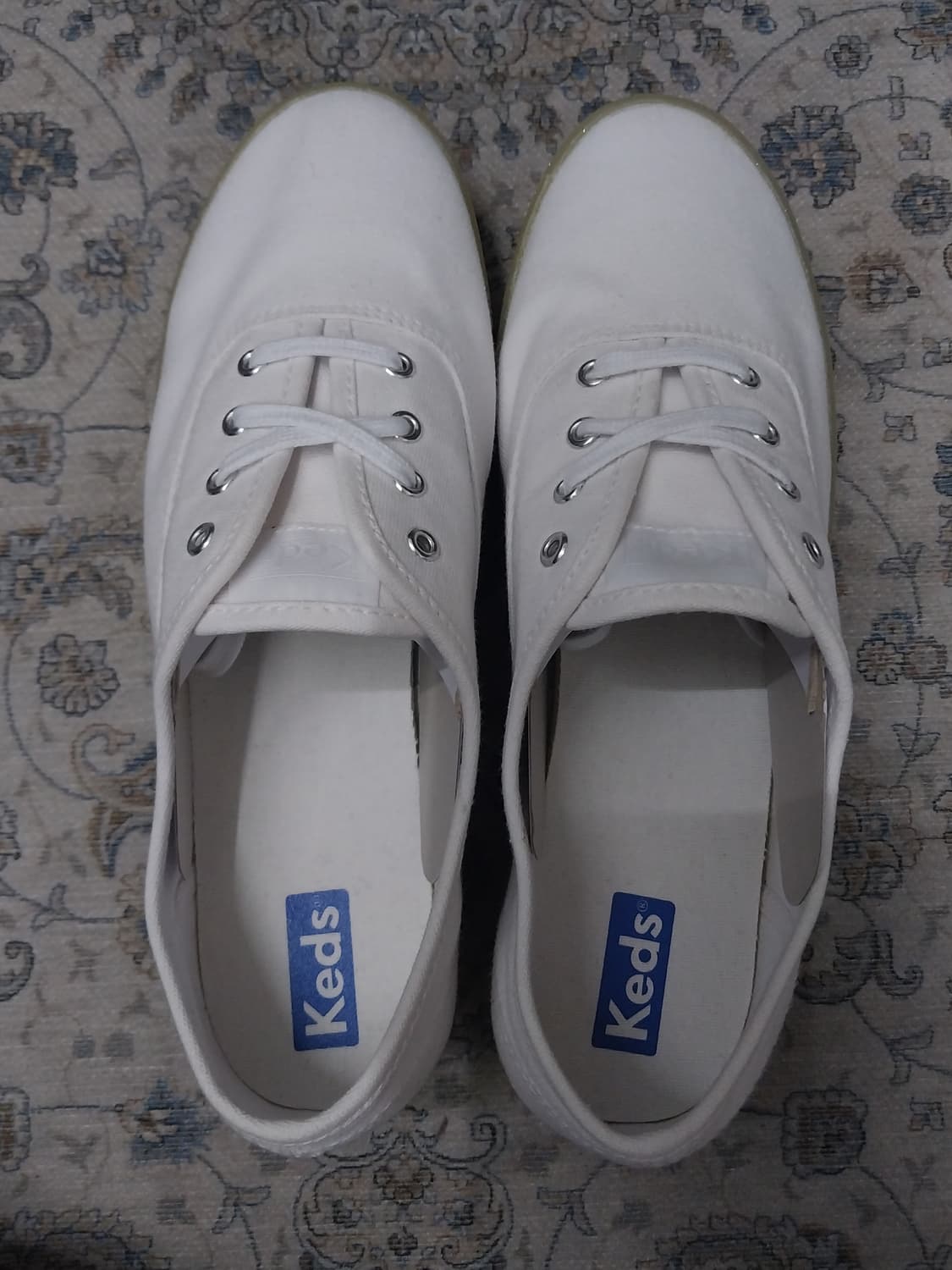 케즈 캔버스화 흰색 단화 245mm 상품이미지7