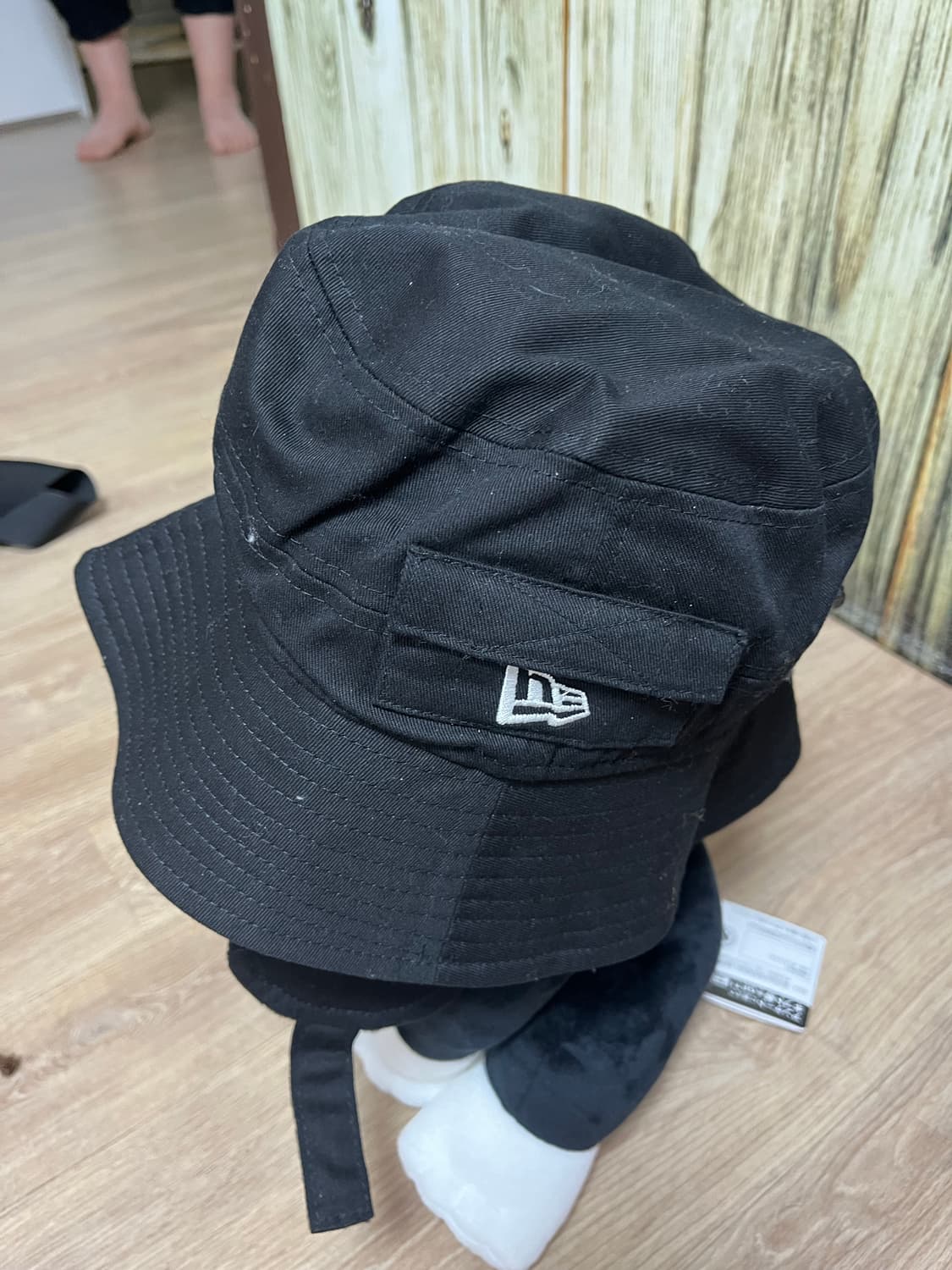 뉴에라 예스아이씨 콜라보 귀도리 버킷햇 상품이미지4