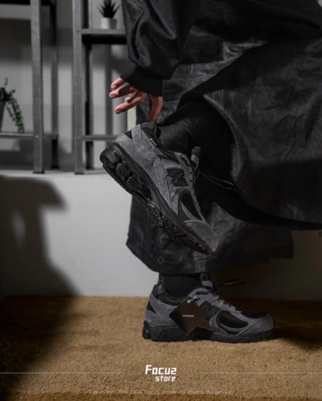 뉴발란스 x JJJJound 2002R 고어텍스 챠콜 290 상품이미지10