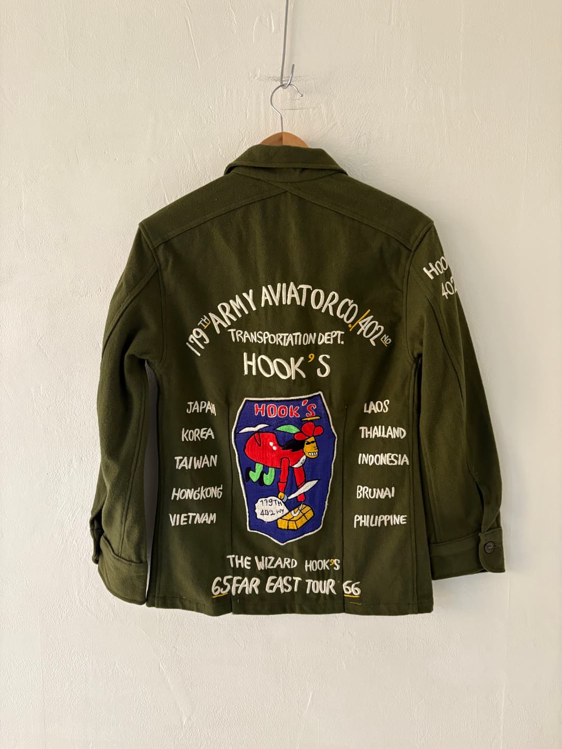 50-60's U.S Army og-108 tour wool shirt 상품이미지1