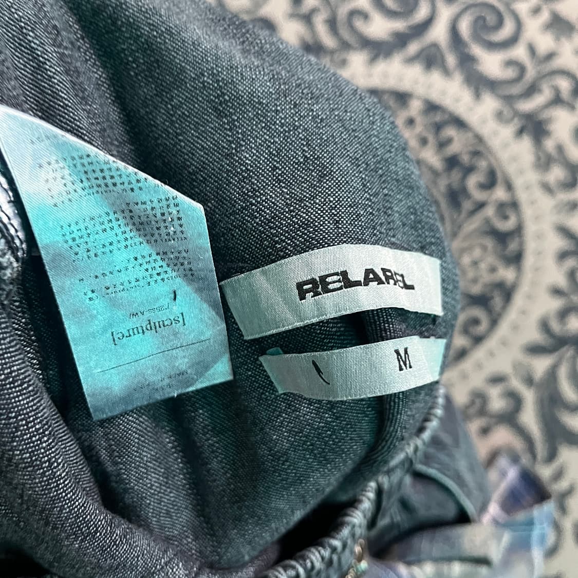 M RELABEL 데님 하프 팬츠/W2697 상품이미지5