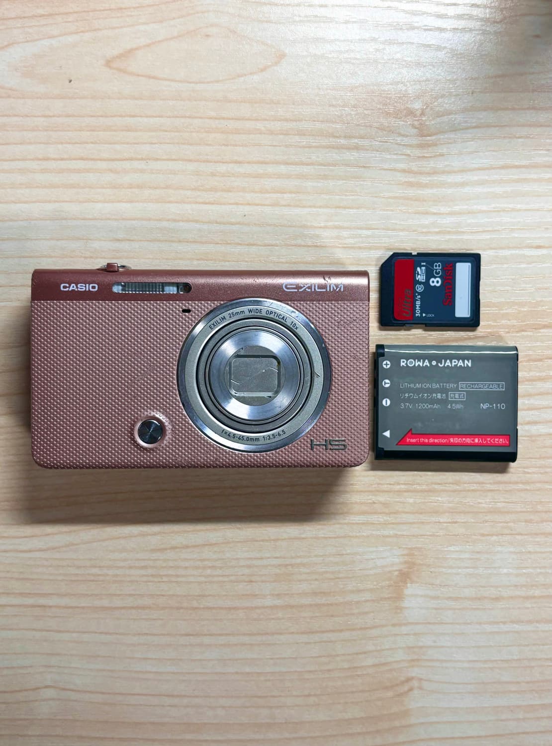 작례O Casio exilim zr50/카시오 엑슬림 zr50 핑크 상품이미지1