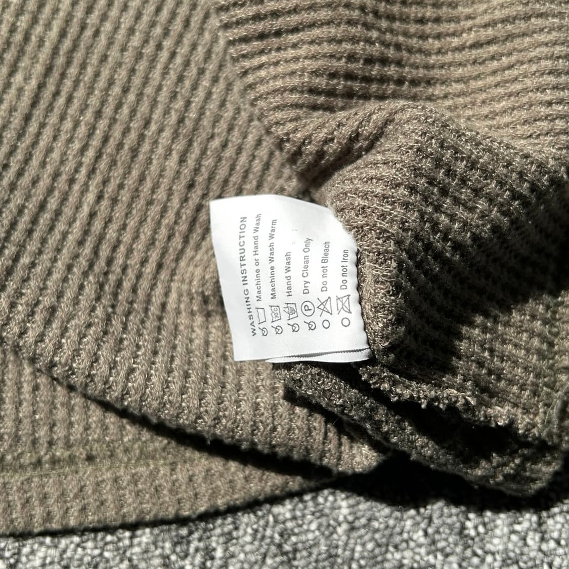 마젠타 스튜디오 카키 골지 후드 슬리브 상품이미지8