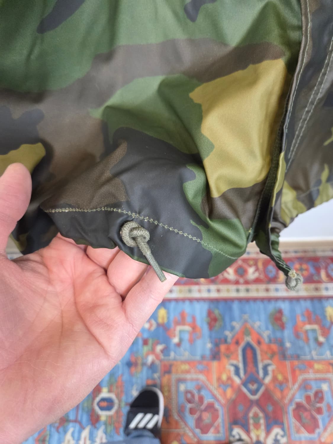 밀리터리 카모 우의 레인자켓 xl xxl 상품이미지6