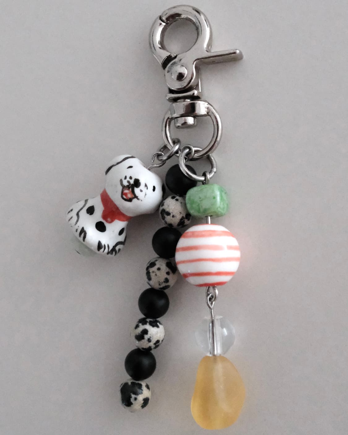 달마시안 글라스 원석 미니 키링 상품이미지4