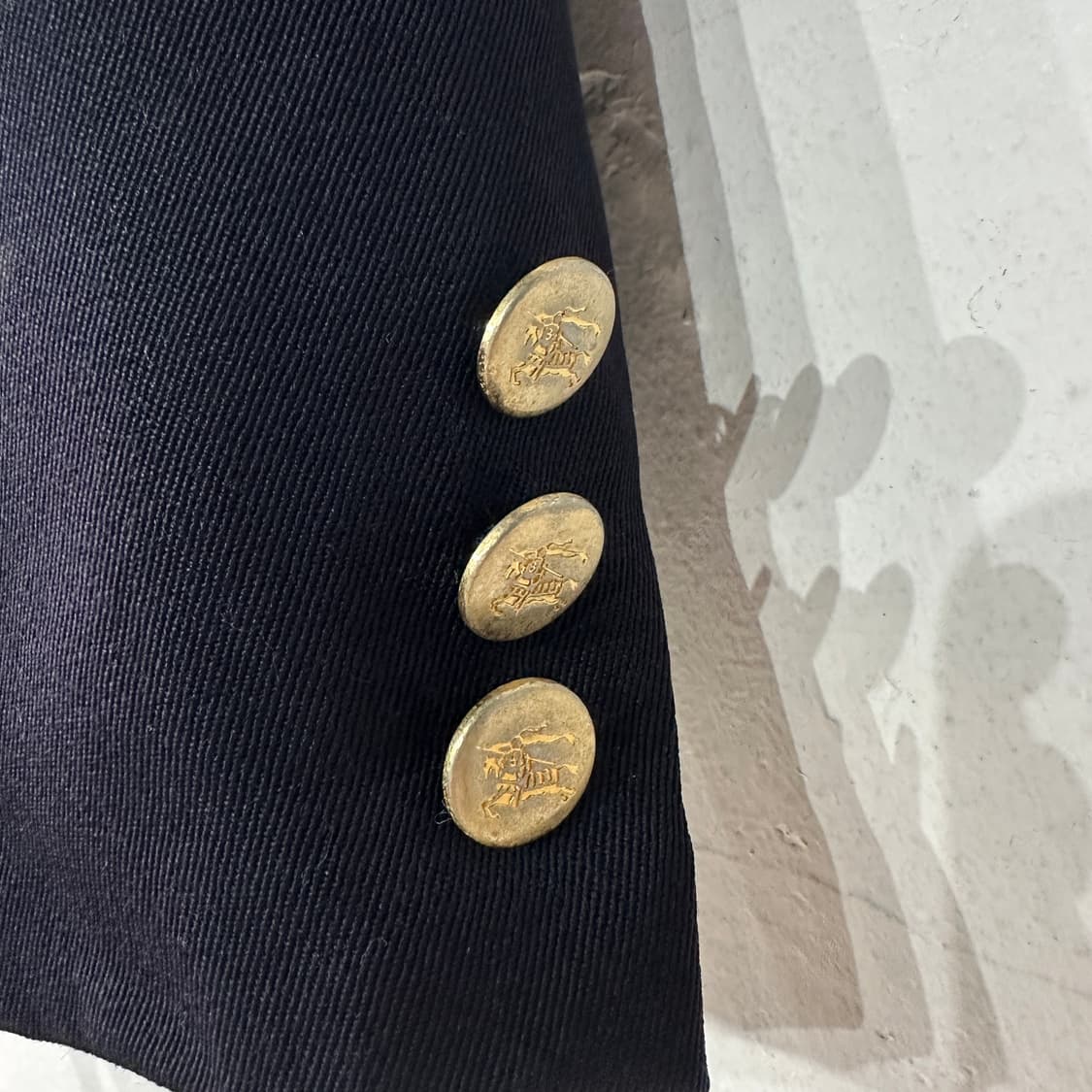 버버리 크레스트 금장 블레이저 자켓 여성M 상품이미지4