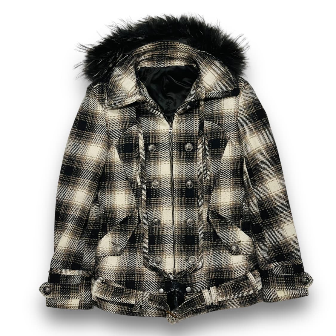 PPFM 00s Napoleon Mode Check Coat Jacket 상품이미지2