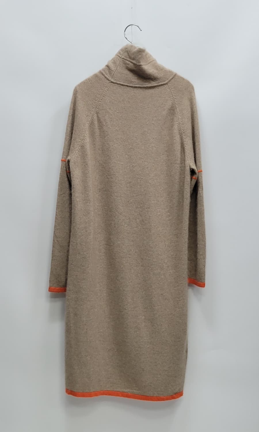 캐시미어 100% 니트 롱 원피스 / 여 L 베이지 상품이미지2