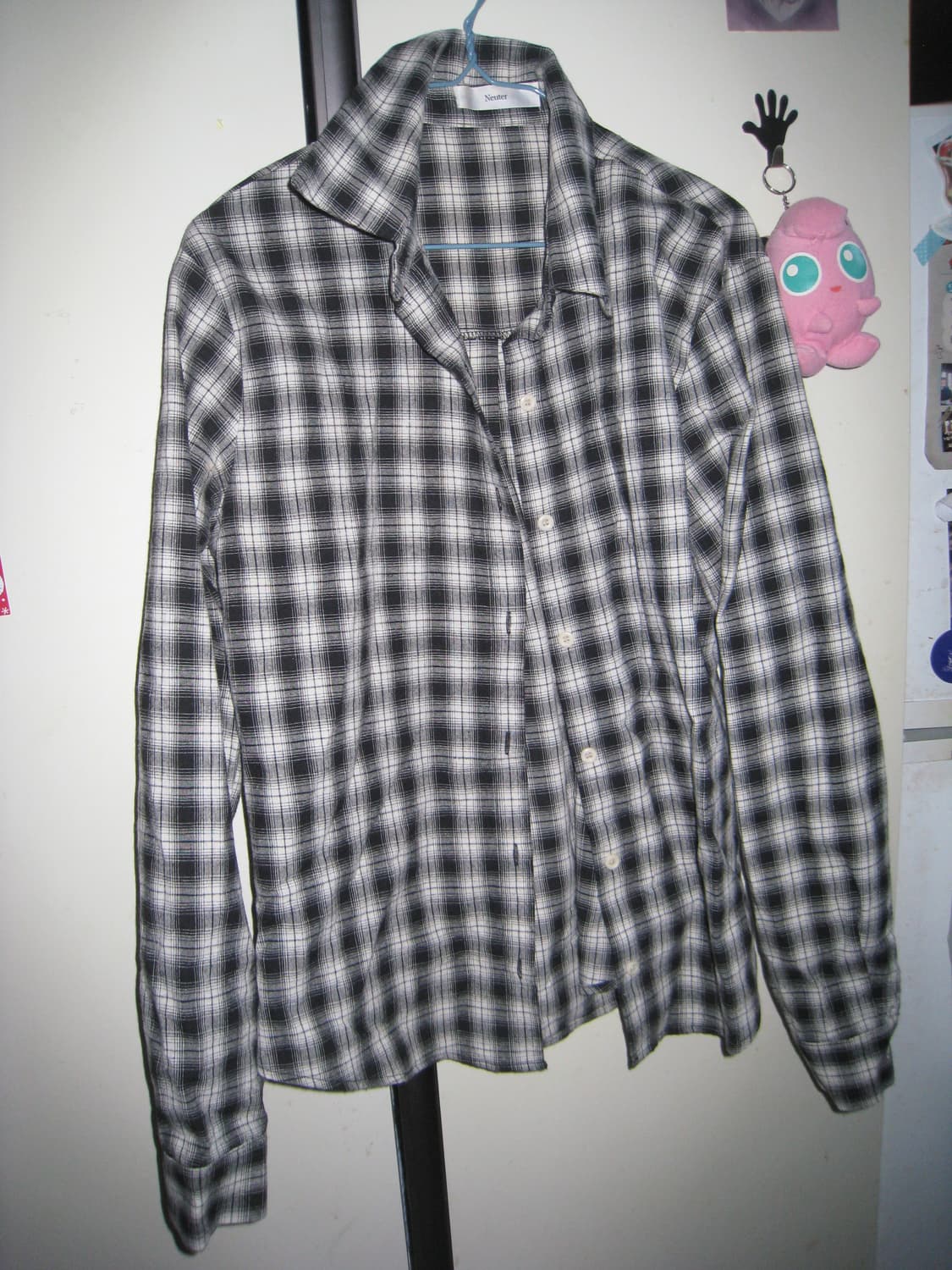 너드 체크 셔츠 상품이미지1