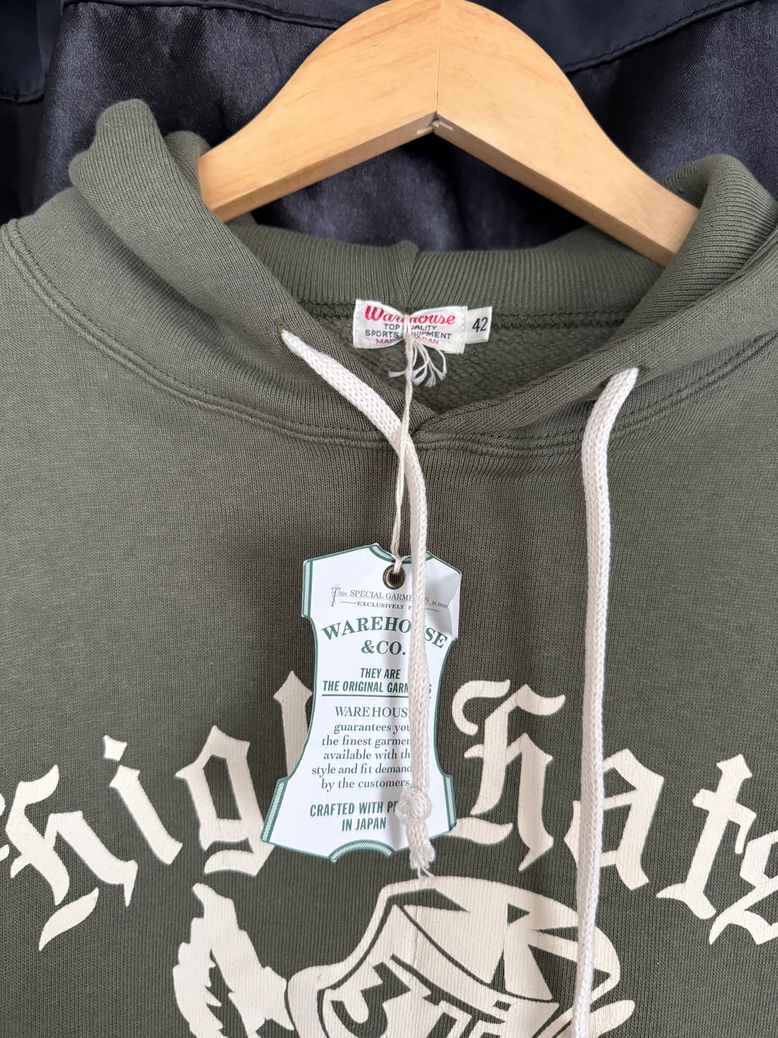 웨어하우스 42 새상품 후드 상품이미지2
