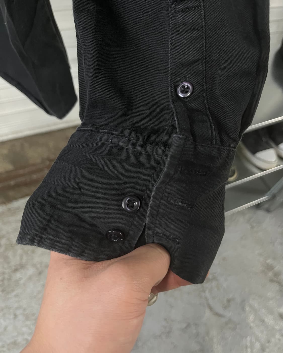 Oval Dice layered hood jacket 상품이미지8