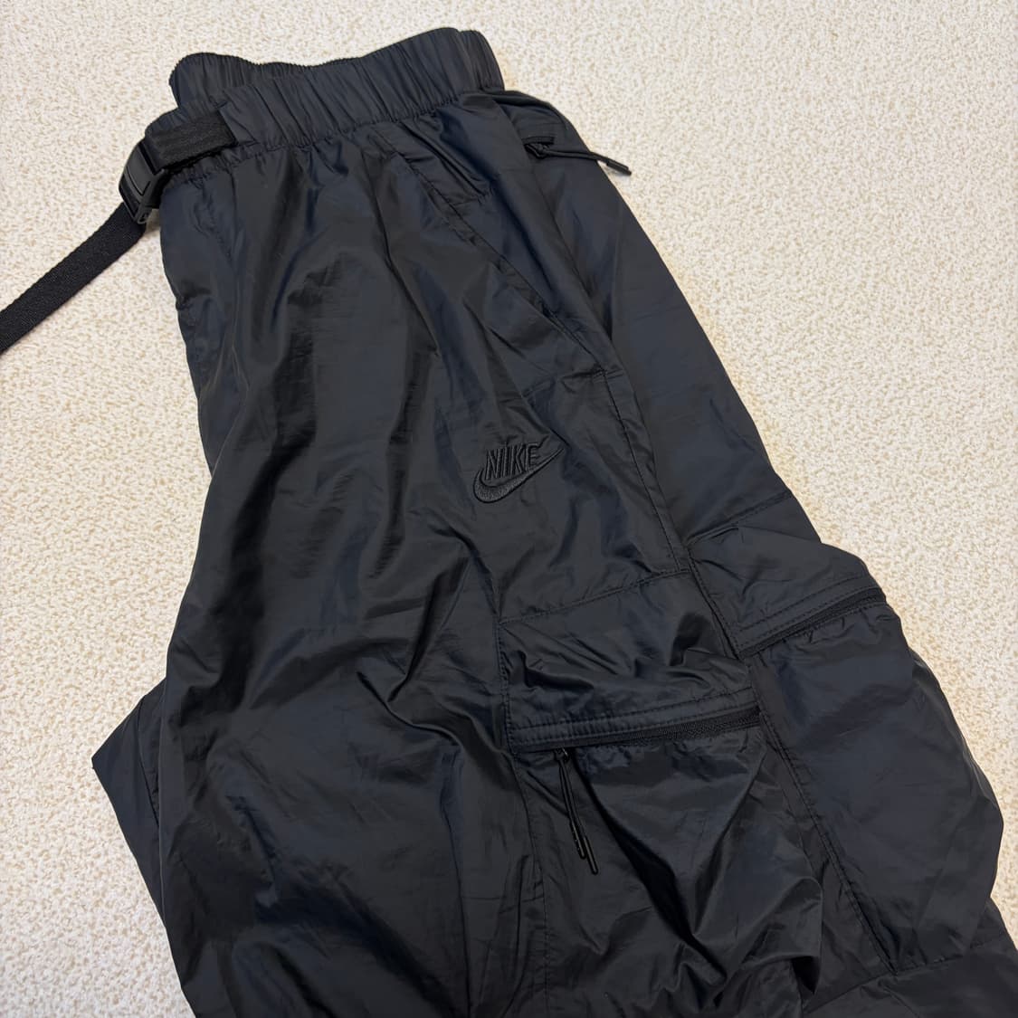 나이키 우븐 트레이닝복 셋업 블랙 상품이미지6