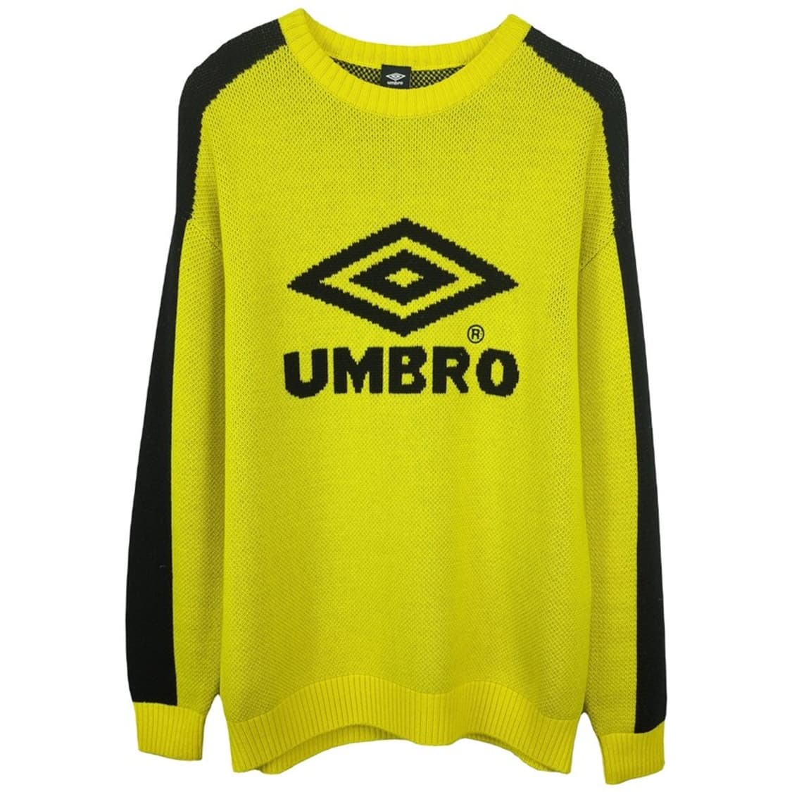 [엄브로] 빅로고 쟈카드 오버핏 니트 볼트 M18748 상품이미지2