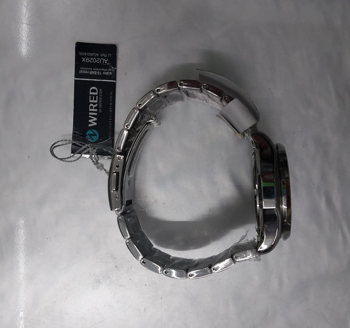 (새상품) seiko 와이어드 크로노그래프 메탈 시계 상품이미지6